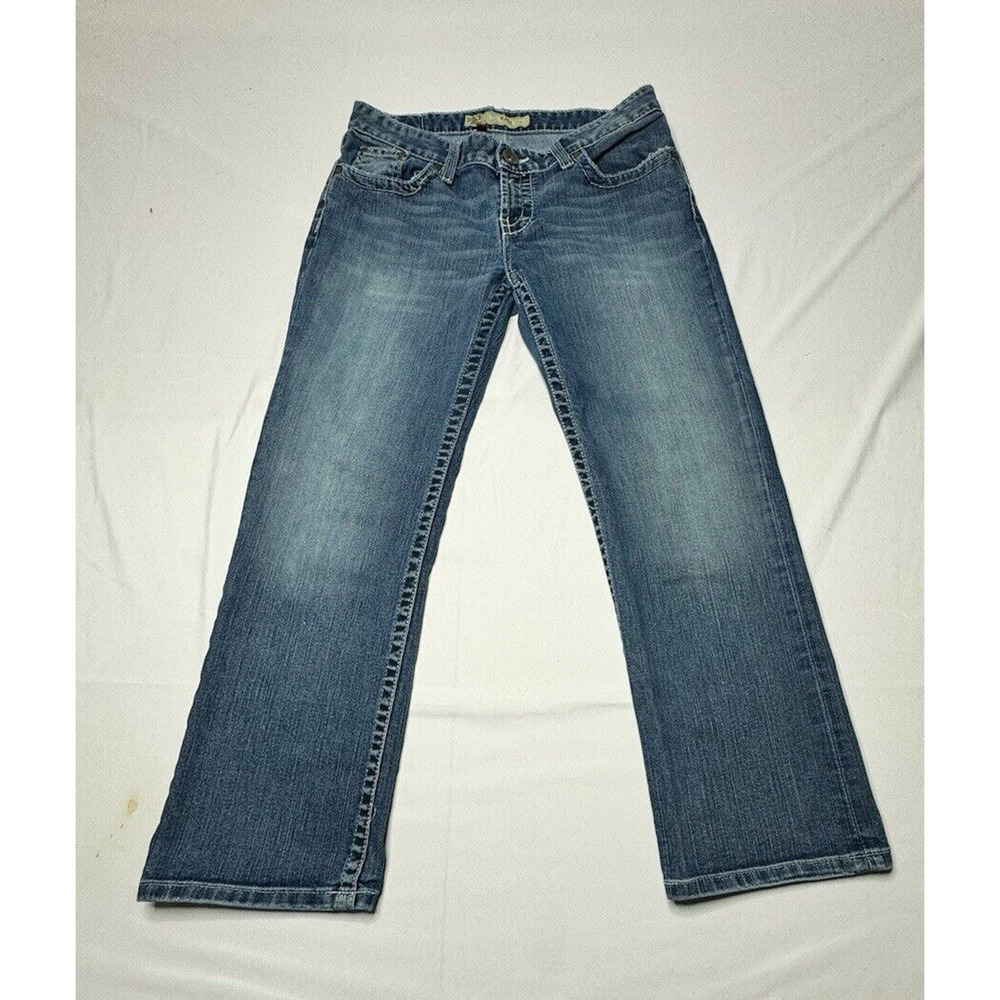 Buckle BKE Women's‎ Kate Straight Leg Stretch Crop Denim Jeans - Size 30x25*